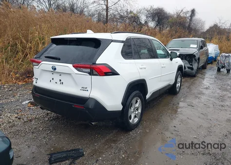 2020 Toyota Rav4 Hybrid Xle from USA, damaged, VIN 4T3R6RFV7LU001644